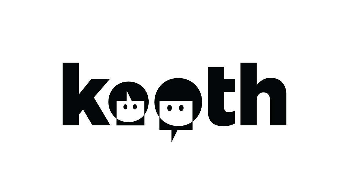 Kooth black logo