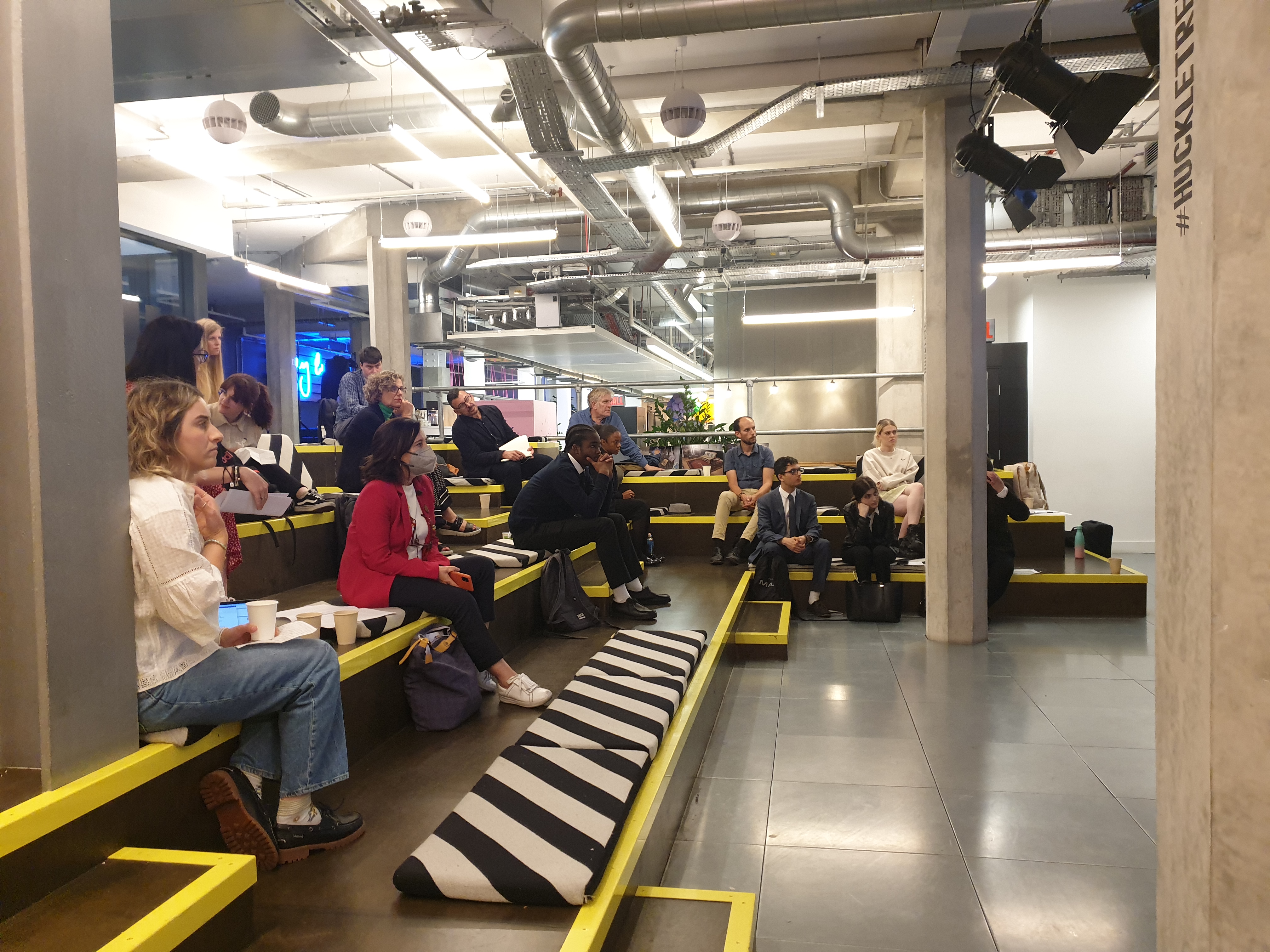 The CASYE conference hosted at Huckletree in Shoreditch