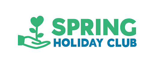 Spring Holiday Club logo of a hand supporting a plant