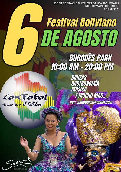 Bolivian Cultural Dance Anniversary